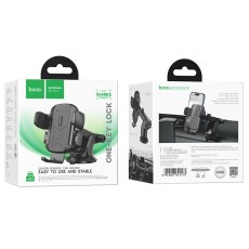 Car Mount Hoco H65 Gamble Dashboard Mounted for Devices 4.5"-7"  Black