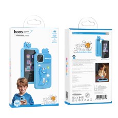 Hoco Y103 Children Phone 2.8"  1000mAh with Camera and Games Blue