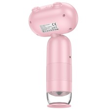 Hoco DV206 Kids Microscope 2.0" IPS Display 8 LED lights 800mAh Pink