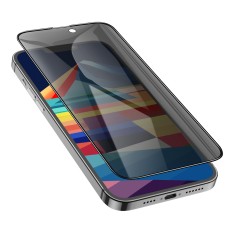 Tempered Glass Hoco A12 Pro Edge Protection 28 Decree Privacy Angle Apple iPhone 15 Plus/16 Plus