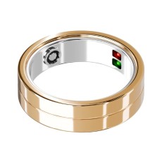 Smart Ring Maxcom mRing MR100 No.11 (Inside Diameter 21mm) IP68 with Heart Rate and Sleep Monitoring Gold
