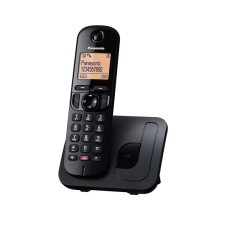 Refurbished Dect/Gap Panasonic KX-TGC250GRB with Block Button and Speaker Phone Black