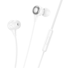 Hands Free Hoco M116 Benevolent Stereo USB-C with Microphone White 1.2m