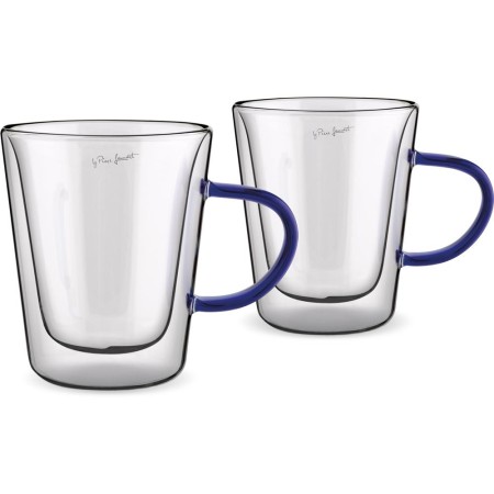Set of 2 Tea Glasses VASO Lamart LT9118 Double-Walled Glass 300ml Green

