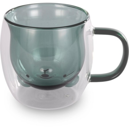 Set of 2 Glasses VASO Lamart LT9127 Double-Walled Glass 250ml Green

