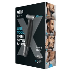 Rechargeable Shaver Braun XT5110 Suitable for Face and Body 5+1 4D
