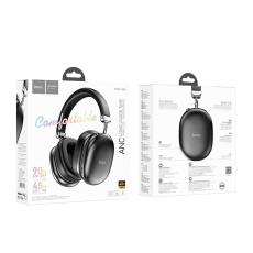 Wireless Stereo Headphone Hoco W35 Max V5.4 800mAh with Micro SD and AUX ports ANC Black