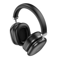 Wireless Stereo Headphone Hoco W35 Max V5.4 800mAh with Micro SD and AUX ports ANC Black