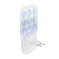 N'oveen IKN905 UV LED Insect Killer Radius 30m² and Night Light