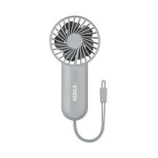 N'oveen F220 Portable Handheld Fan 5W 4000mAh 3 Airflow Speeds Grey