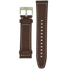 Watchband Hoco 20mm Universal Brown Leather with Silver Buckle