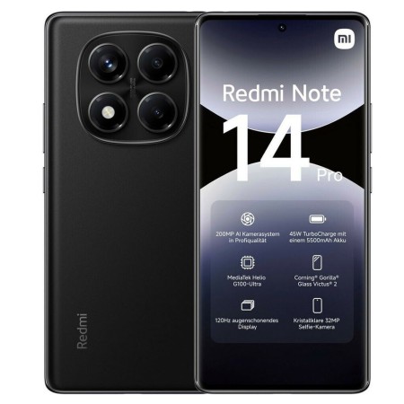 Xiaomi Redmi Note 14 Pro 4G Dual Sim 6.67" 8GB/256GB NFC IP64 Midnight Black