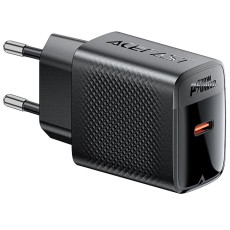 Travel Charger Acefast A102 Fast Charging USB-C PD30W QC3.0 GaN Black