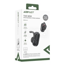 Wireless Earphones Hands Free Acefast FA003 TWS v5.3 550mAh 8hr Working Time ENC IPX4 Black