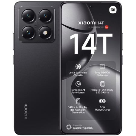 Xiaomi 14T Dual Sim 6.67" 5G 12GB/256GB NFC IP68 Titan Black