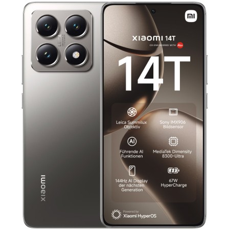 Xiaomi 14T 5G Dual Sim 6.67" 12GB/256GB NFC IP68 Titan Gray