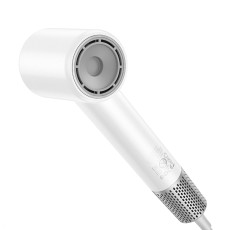 Travel Hair Dryer Hoco HP16 1650W with 2 Airflow and 3 Temperature Levels Max Speed 110000Rpm White
