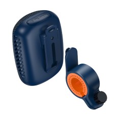 Wireless Speaker Hoco HC35 5W BT v5.4 TF CARD AUX USB FM 500mAh with Moto Mount Navy Blue