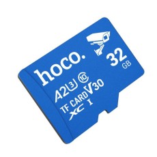 Flash Memory Card Hoco MicroSDHC 32 GB Class 10 V30 up to 30MB/s Waterproof and Magentically Shielded Suitable for 4k Photos and Videos