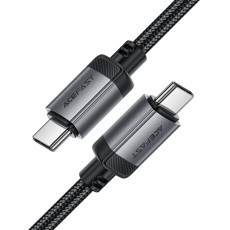 Cable Acefast C20-03 Aluminum Alloy USB-C to USB-C 60W 20V/3A USB2.0 Braided Black 1.2m