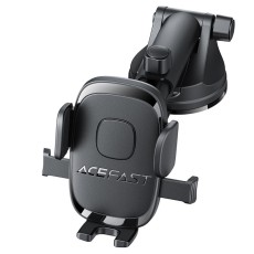Car Mount Acefast D57 Mount Holder One-key Lock with Telescopic Rod 360° for 4.7" – 6.9" Black