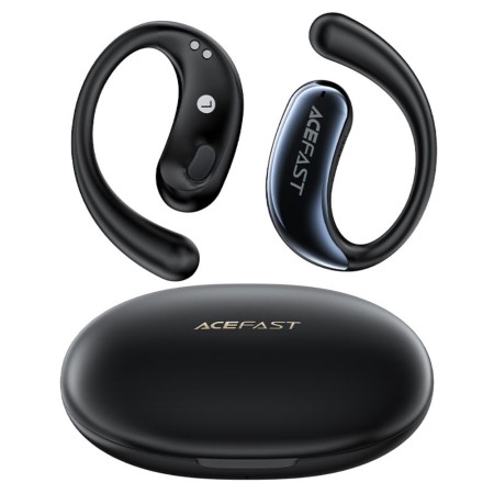 Wireless Earphones Hands Free Acefast FA005 TWS Ultra Thin v5.4 400mAh 20hr Working Time ENC IPX4 Black