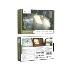 Hoco DL22 Foldable Outdoor Solar Energy Light 2400 Lumens Adjustable Brightness and Color Temperature Multifunctional Use