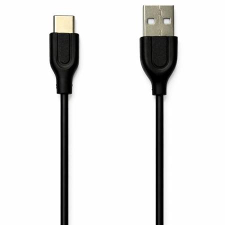 Cable Hoco DU64 USB-A  to USB-C Fast Charging 3A  Black 1m Bulk
