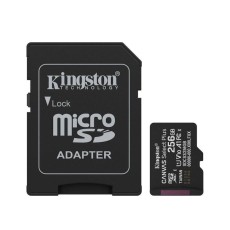 MicroSDXC 256GB Kingston Canvas Select+ Class 10 with SD Adapter up to 150MB/s SDCS3/256GB