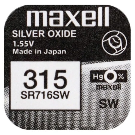 Buttoncell Energizer 315LD SR716SW 1.55V Pcs. 1