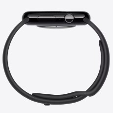 Apple Watch Series 10 Aluminum 42mm GPS NFC IP6X  Aluminum Case Jet Black with Sport Band Black