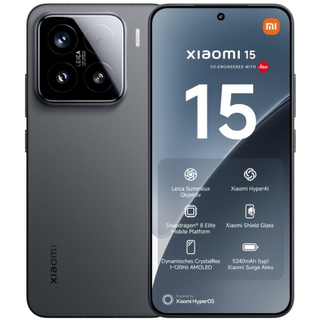 Xiaomi 15 5G Dual Sim 6.36" 12GB/512GB NFC IP68 Black