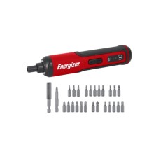 Energizer 3GS01 Recheargable Electric Screwdriver 3V 3Nm 300Rpm 1500mAh USB-C with 26 Screwdriver Bits