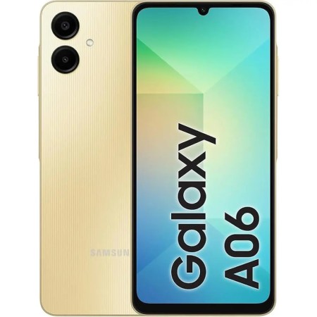 Samsung SM-A065 Galaxy A06 4G Dual Sim 6.7" 4GB/128GB Gold Non EU with 1 Year Gurantee from Samsung Service
