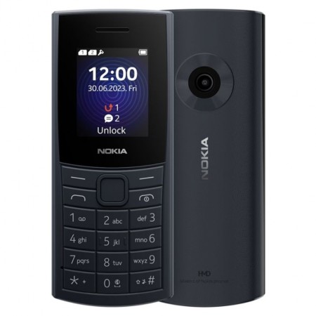 Nokia 110 (2024) 4G Dual Sim 2" IP52 (EN,DE,IT,FR,ES,PT,RO) Blue
