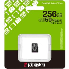 MicroSDXC 256GB Kingston Canvas Select+ Class 10 up to 150MB/s SDCS3/256GBSP