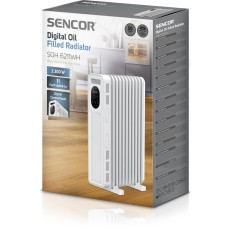 Sencor SOH 6211BK Oil Radiator 2500W with Thermostat