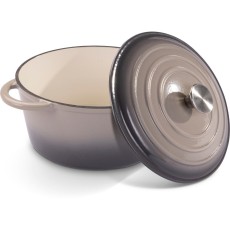 Oval Enamel Pot 26x12cm 4.8lt Lamart IRON LT1303