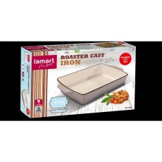 Lamart LT1304 Cast Iron Baking Pan 33×23 cm Non-Stick