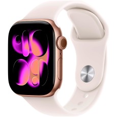 Apple Watch Series 11 (2025) Aluminum 42mm GPS NFC IP6X  Aluminum Case Rose Gold with Sport Band Light Blush