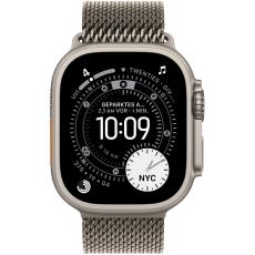 Apple Watch Ultra 3 49mm GPS eSIM NFC IP6X Titanium Case Natural with Natural Titanium Milanese Loop