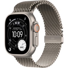 Apple Watch Ultra 3 49mm GPS eSIM NFC IP6X Titanium Case Natural with Natural Titanium Milanese Loop