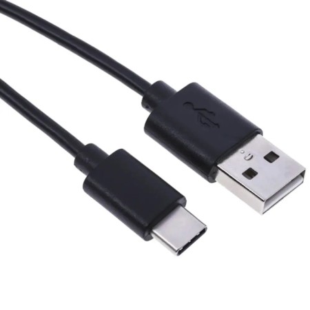 Data Cable Ancus USB AM to USB-C Black 1m