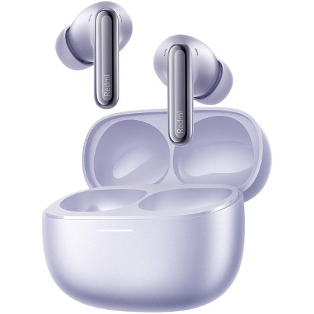 Wireless Bluetooth Xiaomi Redmi Buds 6 Pro BHR9317GL Ultra HD with Active Noise Cancellation and Charging Case Lavender Purple