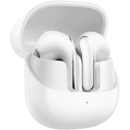 Wireless Bluetooth Xiaomi Buds 5 BHR8117GL IP54 with Active Noise Cancellation and Charging Case White