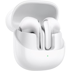 Wireless Bluetooth Xiaomi Buds 5 BHR8117GL IP54 with Active Noise Cancellation and Charging Case White