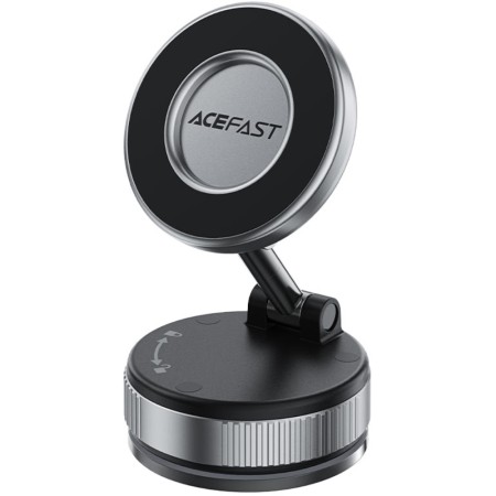 Mobile Phone Magnetic Desktop Holder Acefast E28 with Powerfull Magnets and Free Rotation Grey