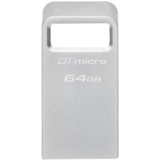 USB Kingston Data Traveller Micro 3.2  Gen.1 64GB Metallic Ultra-small DTMC3G2/64GB