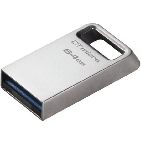 USB Kingston Data Traveller Micro 3.2  Gen.1 64GB Metallic Ultra-small DTMC3G2/64GB
