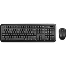 Yenkee YKM 2006CS Set Wireless Keyboard and Mouse with Silent Keys and Adjustable DPI Black